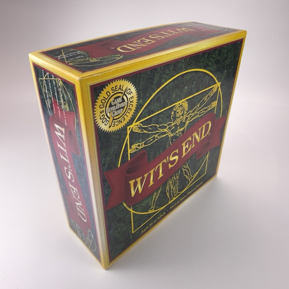 Wit's End Board Game Development Group 2018 Gold Seal Of Excellence Complete - Picture 3 of 9
